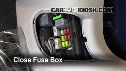 Interior Fuse Box Location: 2006-2007 Chevrolet Monte Carlo - 2006